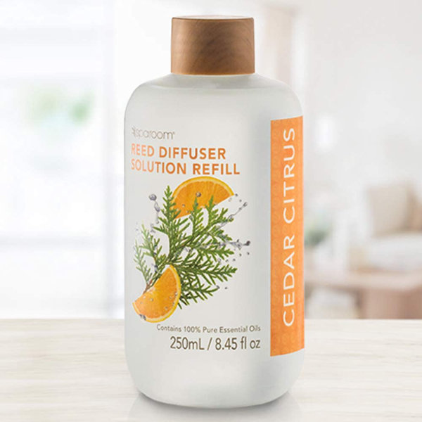 SpaRoom Cedar Citrus Reed Diffuser Refill Solution & Reviews Wayfair